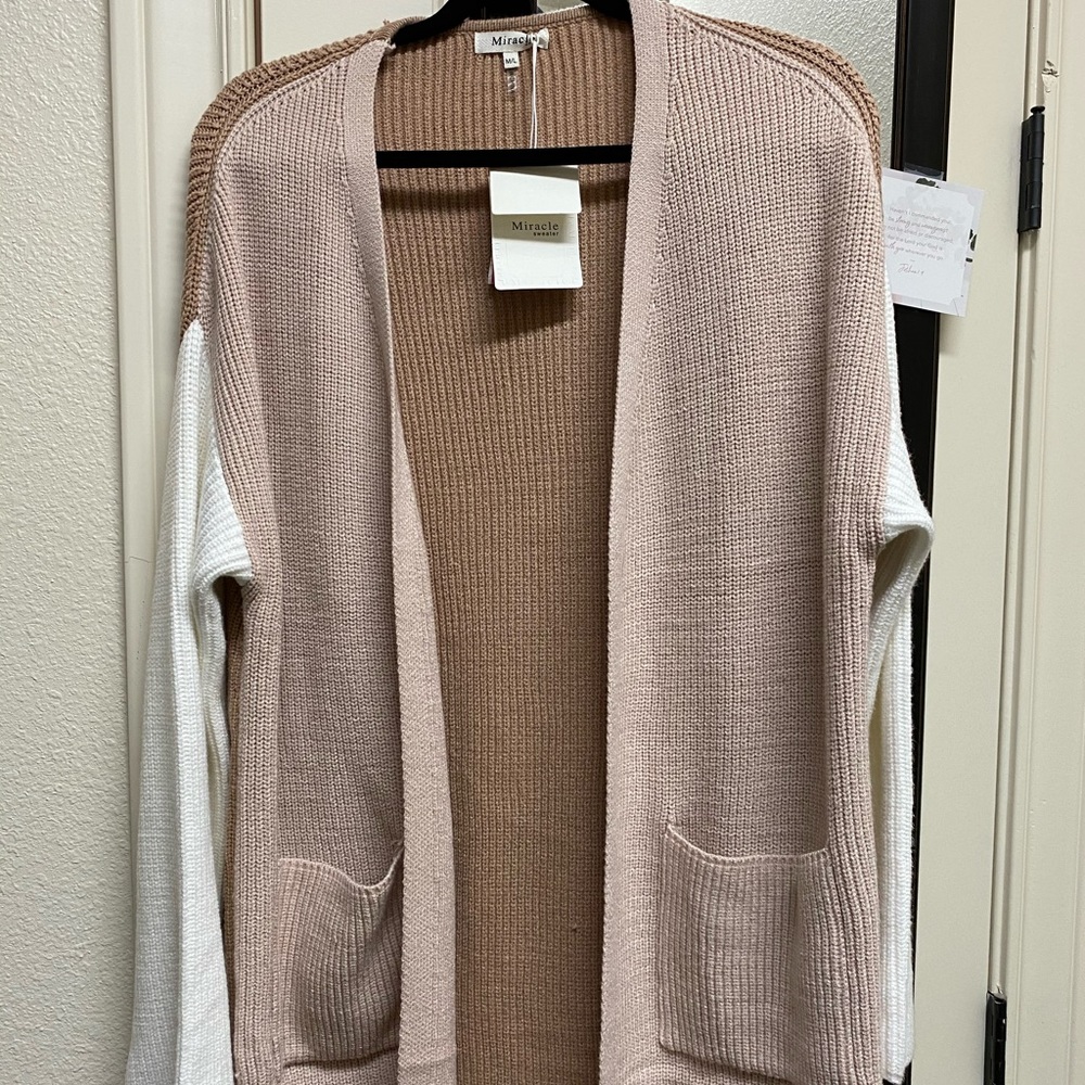 Colorblock Cardigan - Size M/L